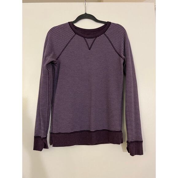 Lululemon Purple Reversible Long Sleeve Pullover Sz S - Picture 6 of 6
